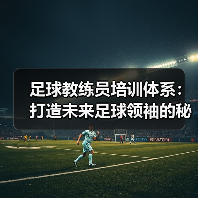 足球教练员培训体系：打造未来足球领袖的秘密武器（图3）
