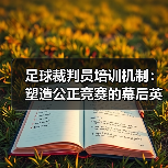 足球裁判员培训机制:塑造公正竞赛的幕后英雄(图1) 足球裁判员培训机制:塑造公正竞赛的幕后英雄(图1)