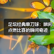 足坛经典单刀球:瞬间点燃比赛的瞬间奇迹(图2) 足坛经典单刀球:瞬间点燃比赛的瞬间奇迹(图2)