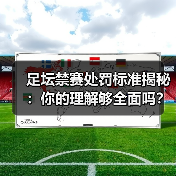 足坛禁赛处罚标准揭秘：你的理解够全面吗？（图4）
