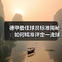 德甲最佳球员标准揭秘:如何精准评定一流球星(图2) 德甲最佳球员标准揭秘:如何精准评定一流球星(图2)