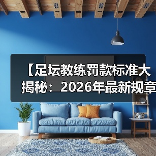 【足坛教练罚款标准大揭秘:2026年最新规章详解】(图4) 【足坛教练罚款标准大揭秘:2026年最新规章详解】(图4)
