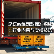 足坛教练罚款标准揭秘:行业内幕与实操技巧(图2) 足坛教练罚款标准揭秘:行业内幕与实操技巧(图2)