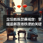 足坛教练禁赛规定:掌握最新赛场铁律的关键指南(图4) 足坛教练禁赛规定:掌握最新赛场铁律的关键指南(图4)