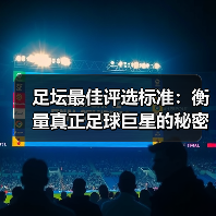 足坛最佳评选标准：衡量真正足球巨星的秘密武器（图4）