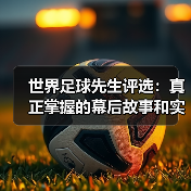 世界足球先生评选：真正掌握的幕后故事和实用攻略（图4）