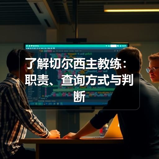 了解切尔西主教练：职责、查询方式与判断思路