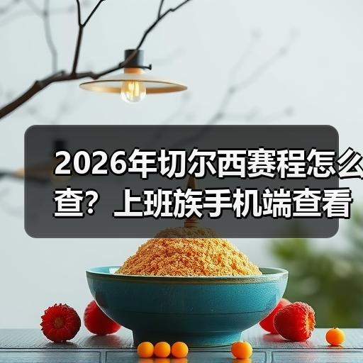 2026年切尔西赛程怎么查？上班族手机端查看与订阅方法