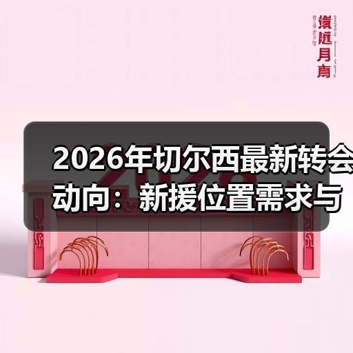 2026年切尔西最新转会动向：新援位置需求与预算分析