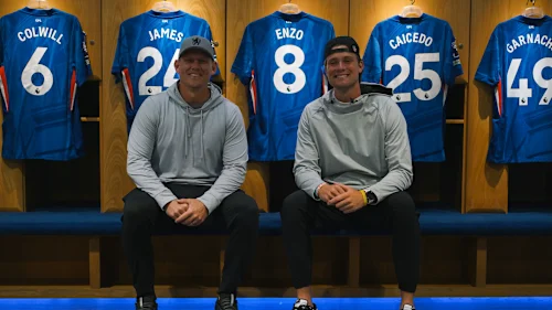 “来到这里是一种享受！”——纽约喷气机队球星造访斯坦福桥